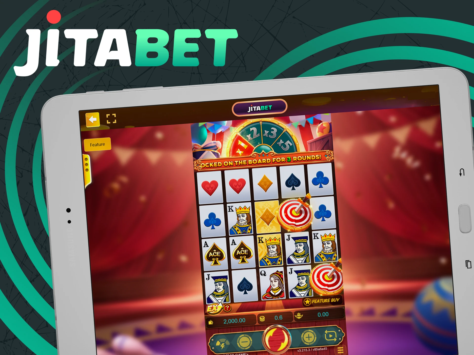 Jitabet casino games are safe.