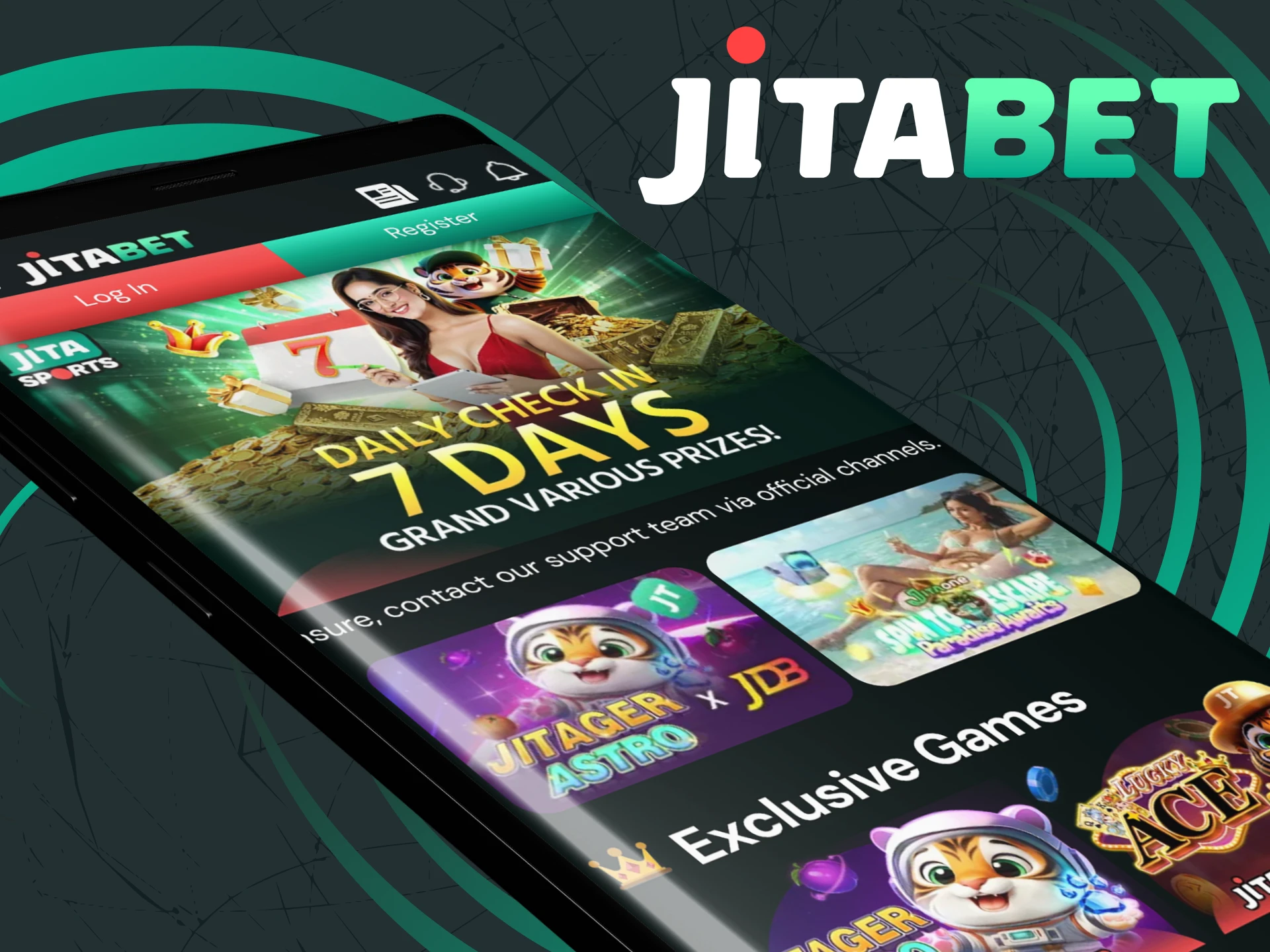 The Jitabet application is suitable for various types of Android devices.