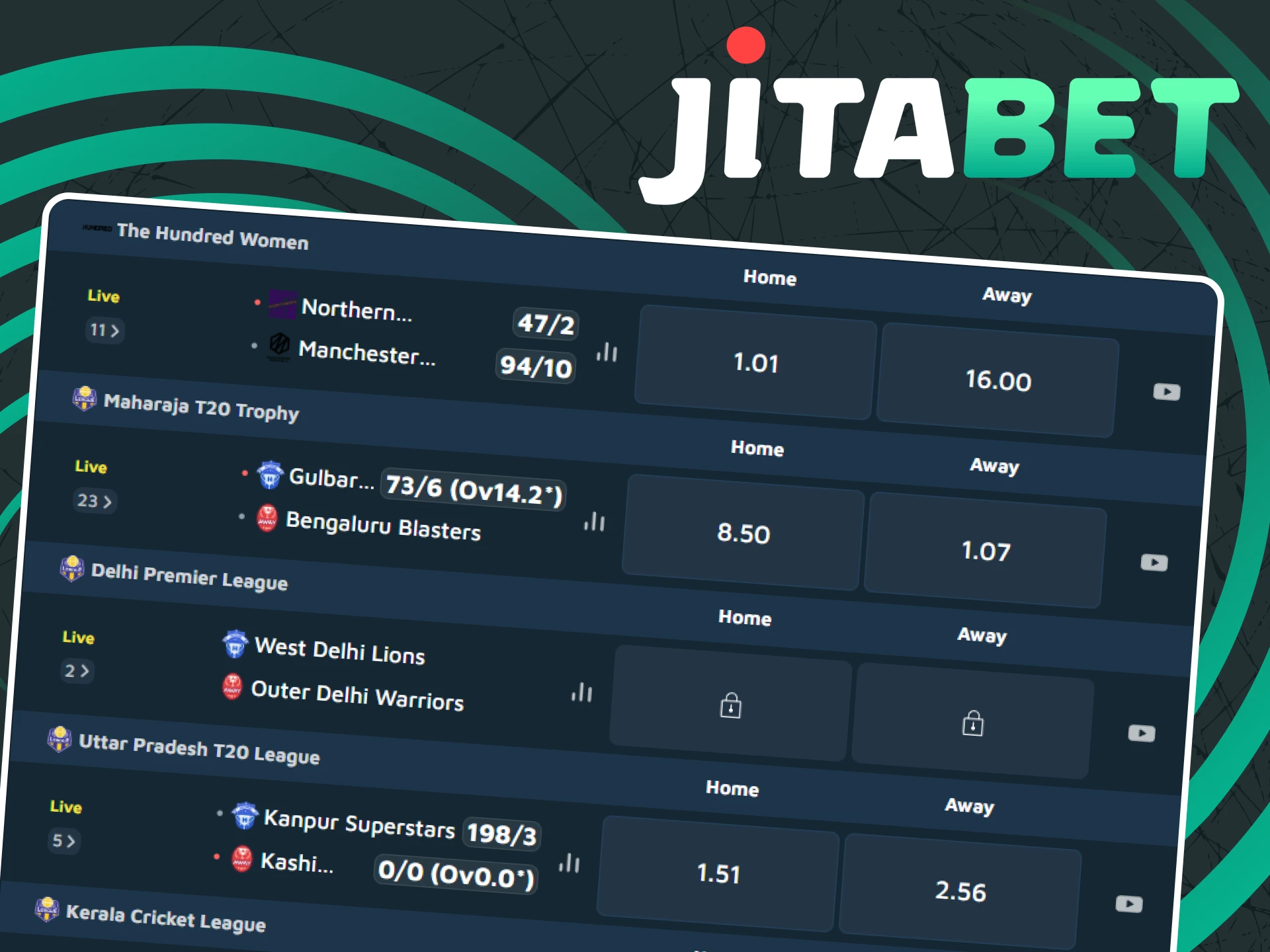 We will tell you what types of bets are available on Jitabet.